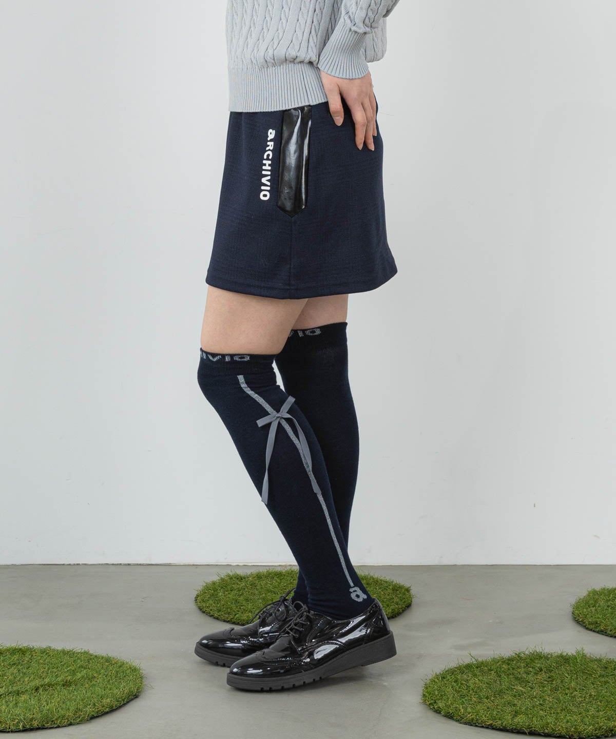 モデル着用画像(ネイビー)