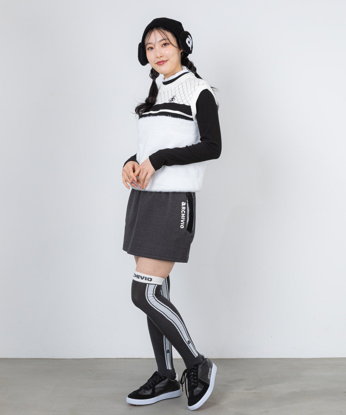 モデル着用画像(ブラック)