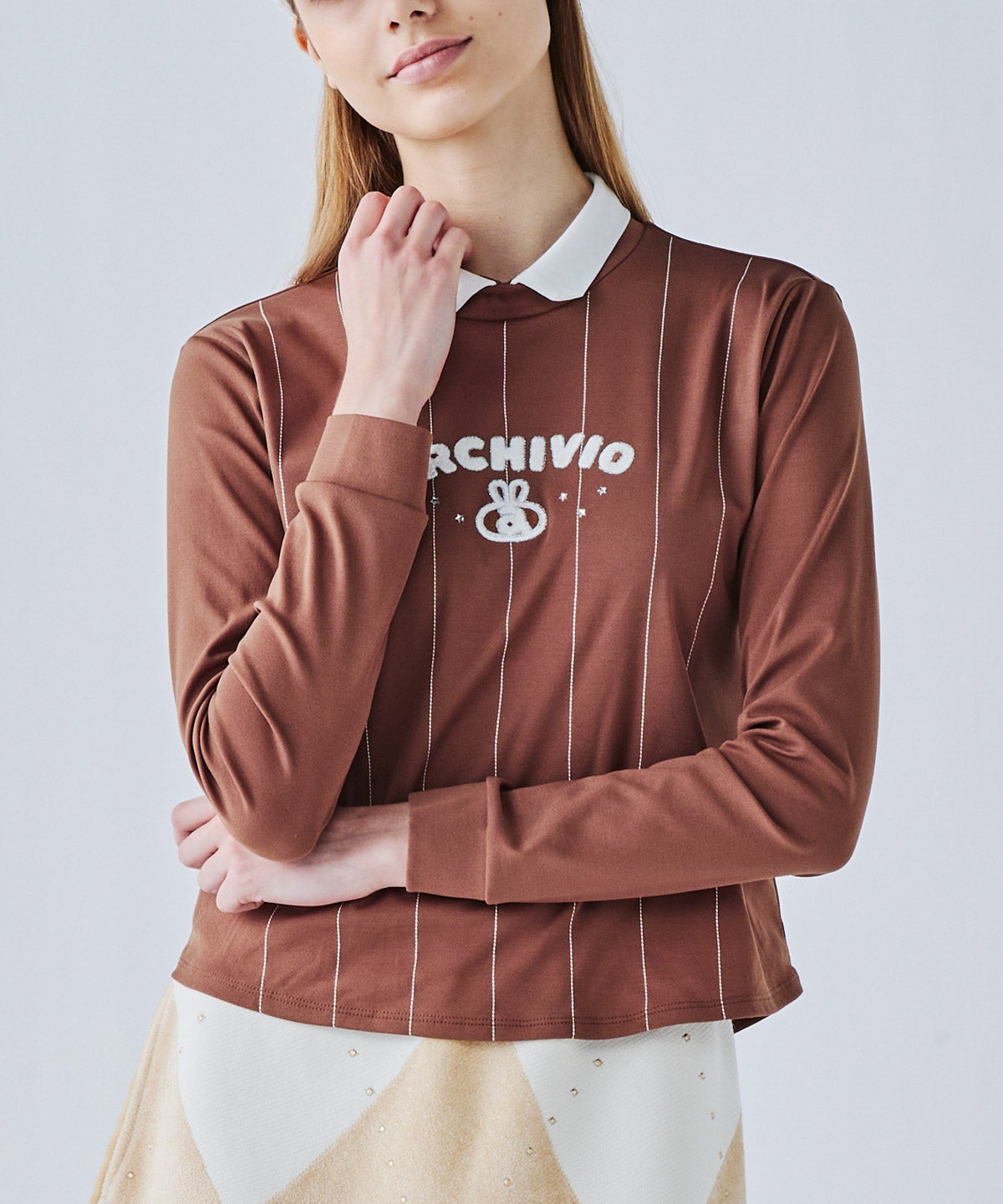 モデル着用画像(ブラウン)