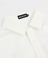 衿部分（ホワイト）