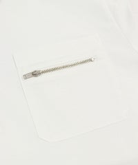 ファスナーポケット（ホワイト）