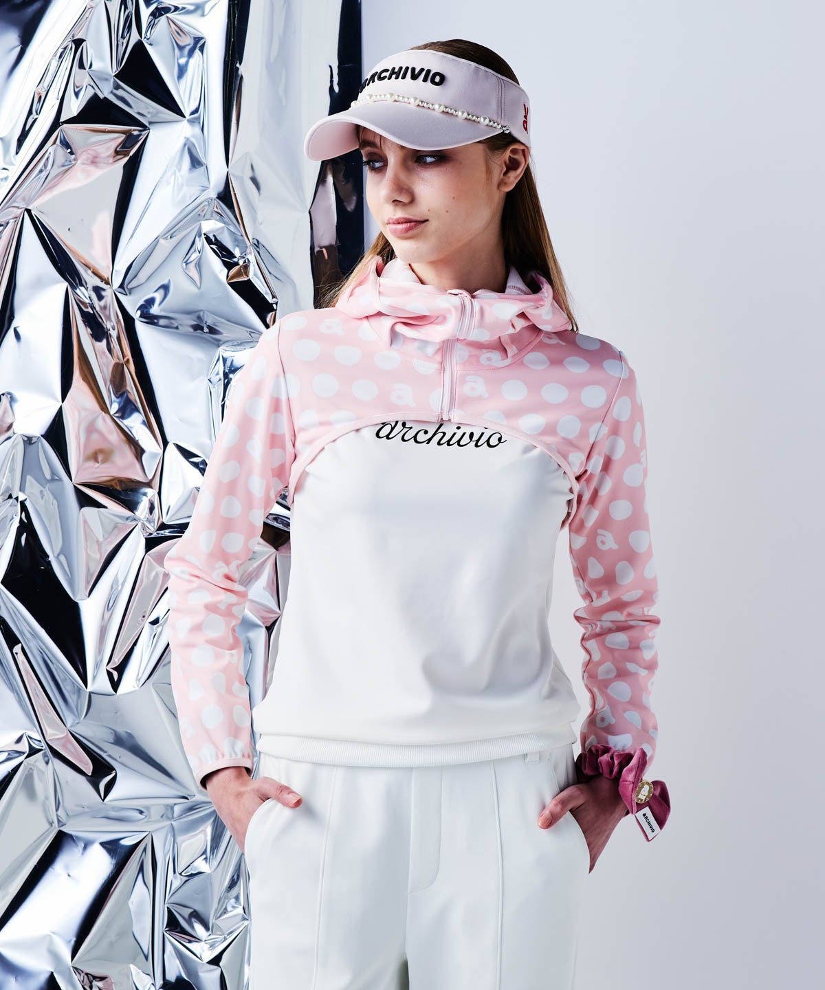 モデル着用画像(ホワイト)