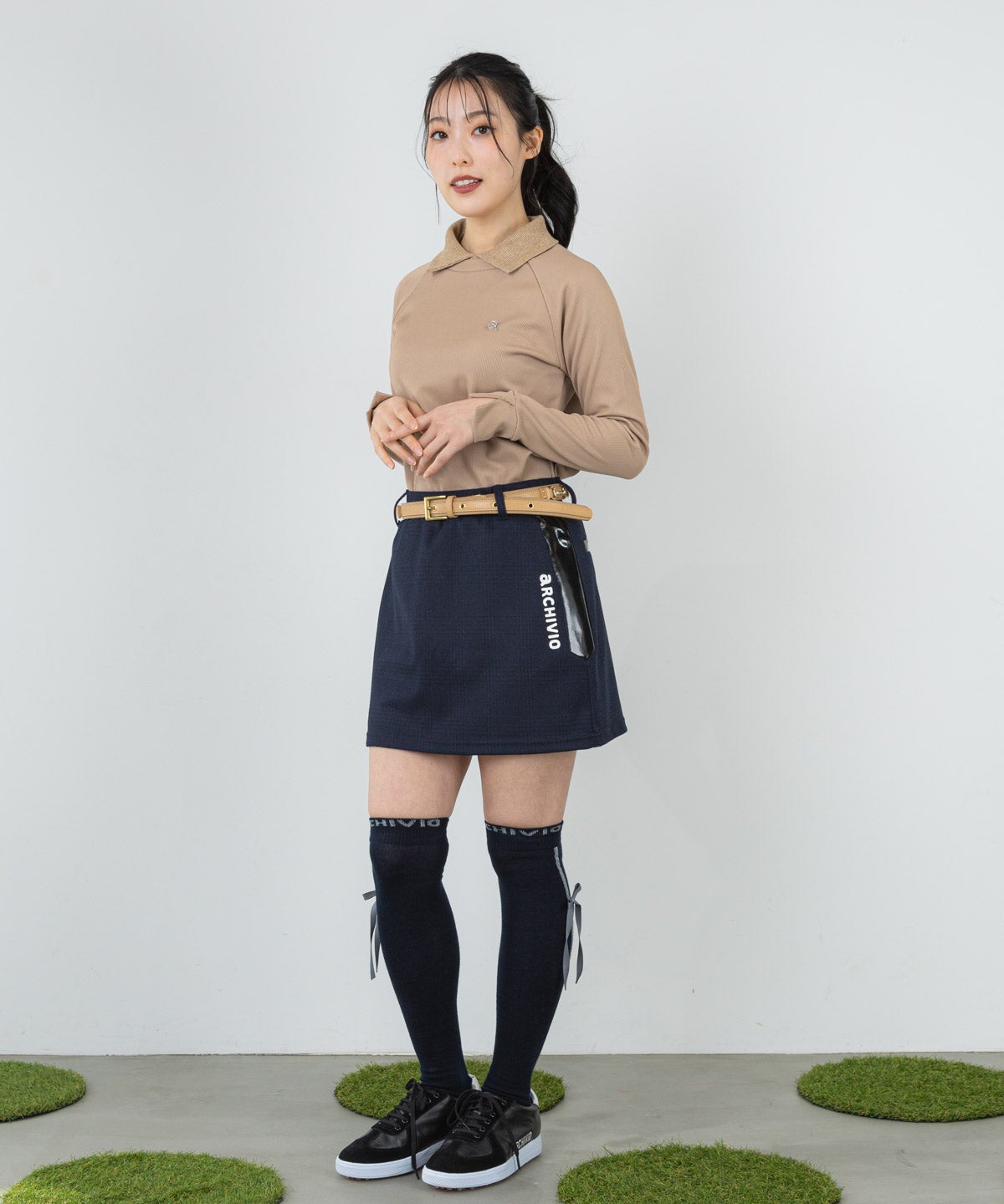 モデル着用画像(ベージュ)
