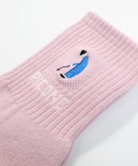リブ刺繍部分（ピンク）