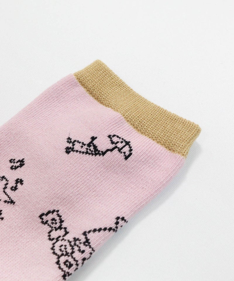 履き口アップ（ピンク）