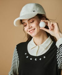 モデル着用画像（ホワイト）