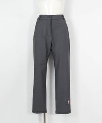 デニムライク撥水ストレッチパンツ（グレー）フロント
