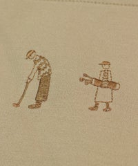 ポケット刺繍アップ（ベージュ）