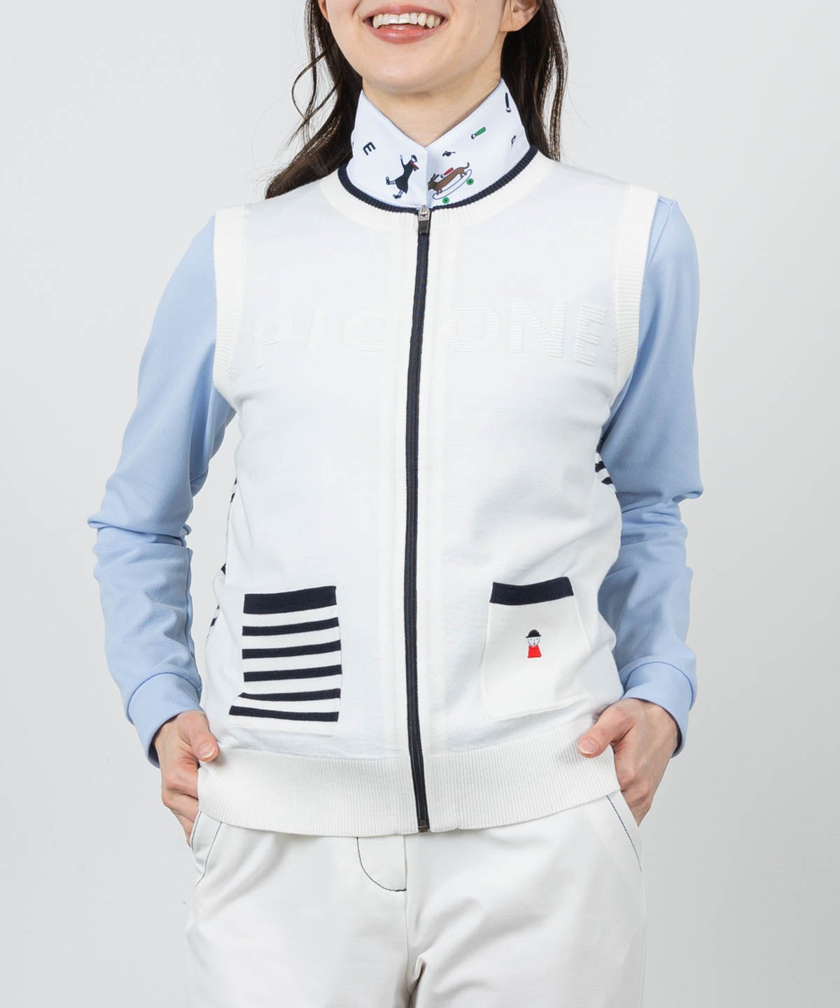モデル着用画像(ホワイト)