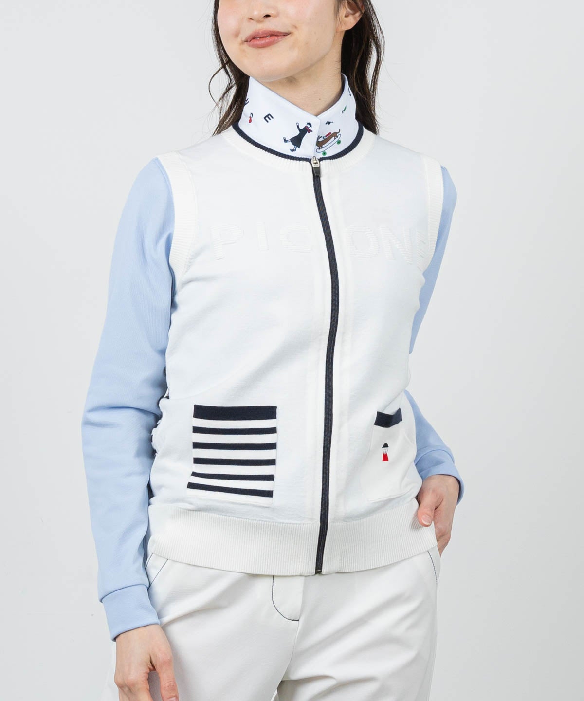 モデル着用画像(ホワイト)