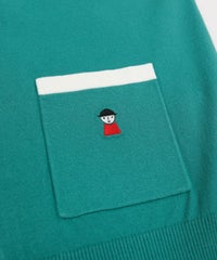 ポケット部分（グリーン）