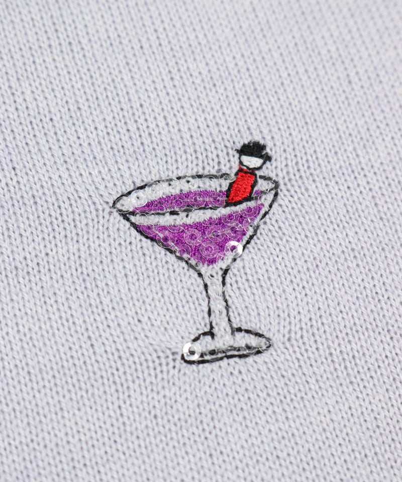 刺繡部分（ライトグレー）