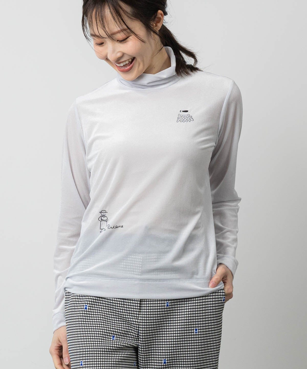 モデル着用画像(ライトグレー)