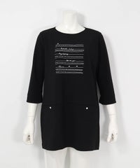 モデル着用画像(ブラック)フロント