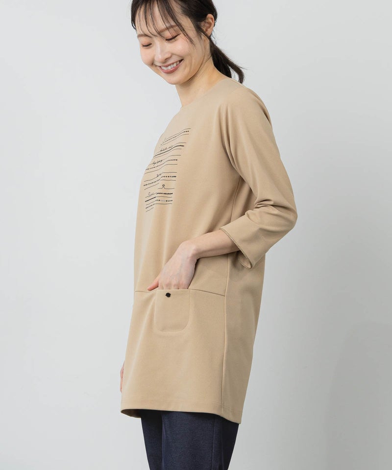 モデル着用画像(ベージュ)