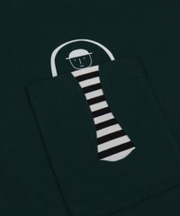 ボーダー柄部分（グリーン）