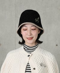 モデル着用画像（ブラック)