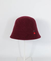 ワンポイントバスクバケットハット（レッド）