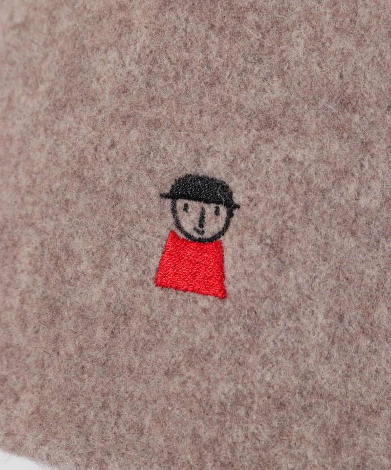 刺繍部分（ベージュ）