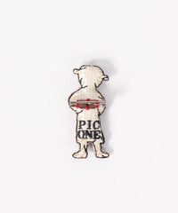 ブローチ-PICO&HEART-（ブラウン）裏