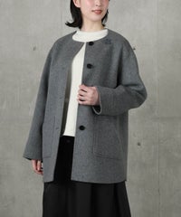 モデル着用画像（グレー)