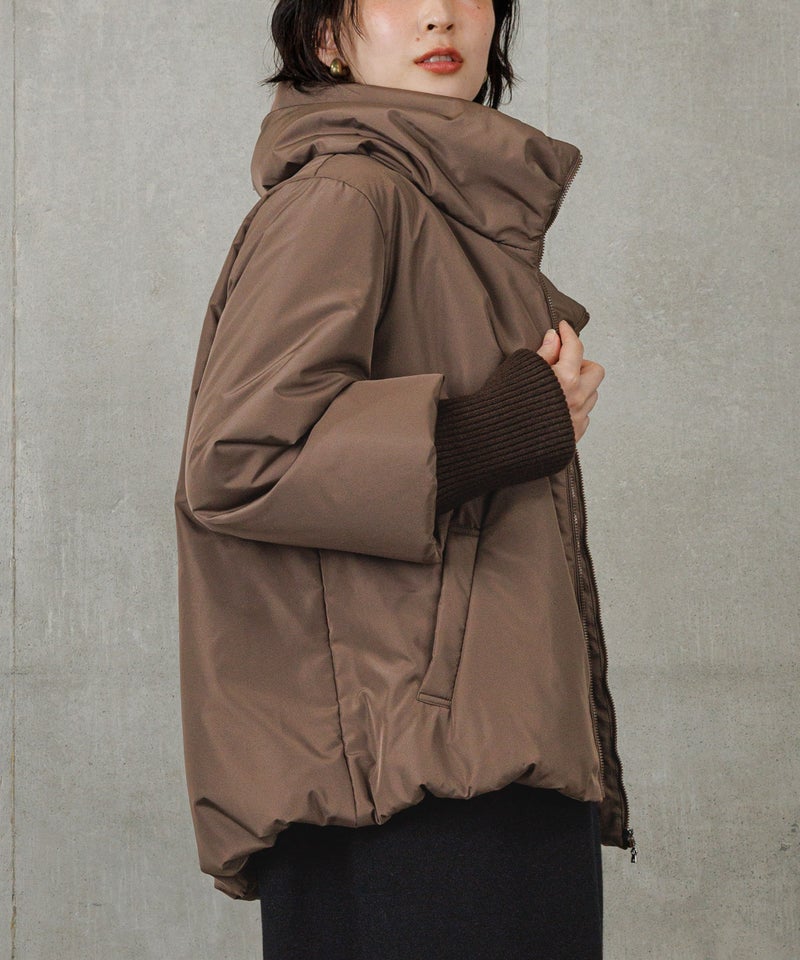 モデル着用画像（ブラウン)