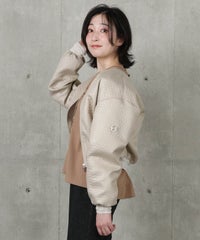 モデル着用画像（ベージュ）