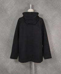 フード付ダンボールジャケット(ブラック)後ろ