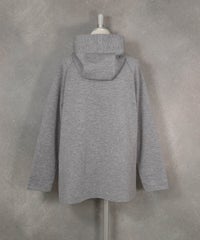 フード付ダンボールジャケット(ライトグレー)後ろ
