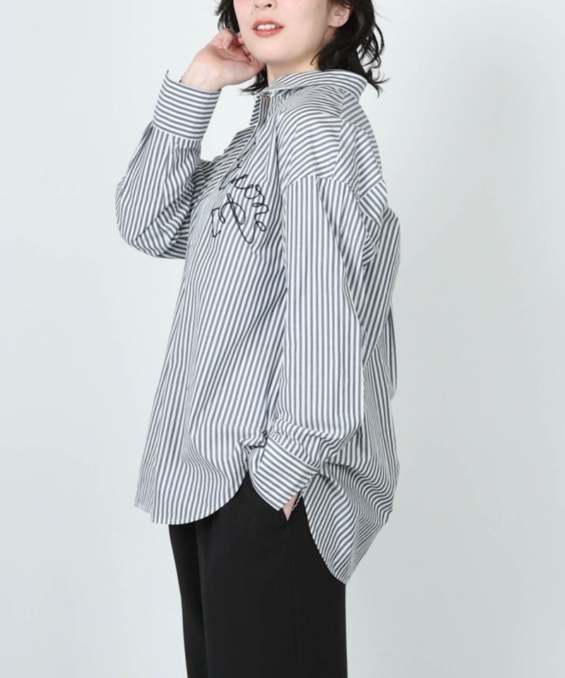 モデル着用画像(ネイビー)