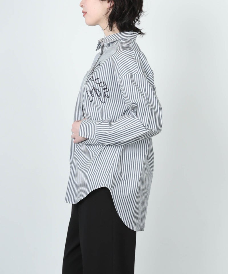モデル着用画像(ネイビー)