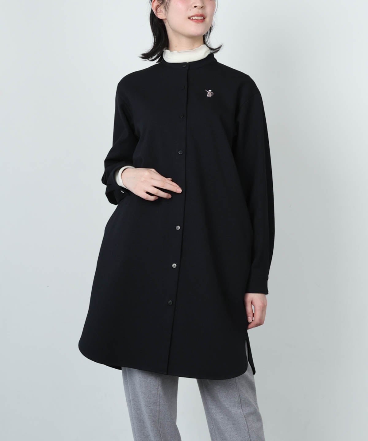 モデル着用画像(ネイビー)