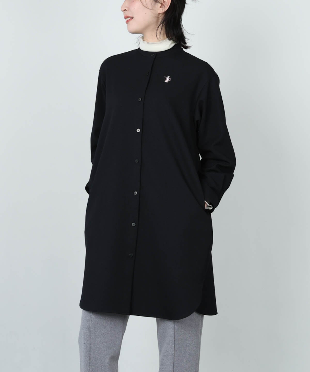 モデル着用画像(ネイビー)