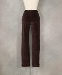 コーデュロイストレートパンツ（ブラウン）後ろ