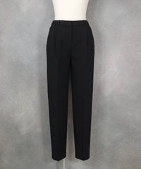 UV冷感タックパンツ(ブラック）前