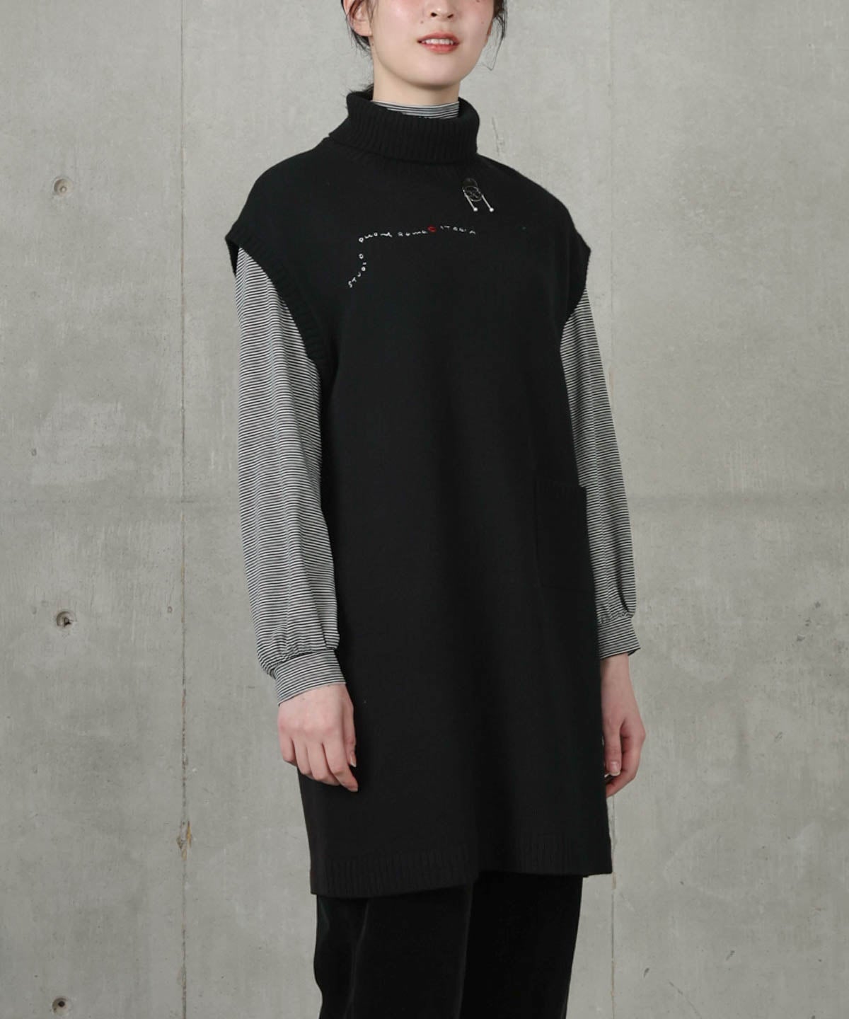 モデル着用画像(ブラック)