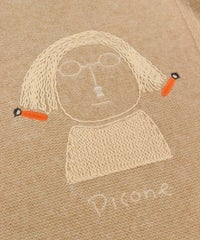 刺繍部分（ベージュ）