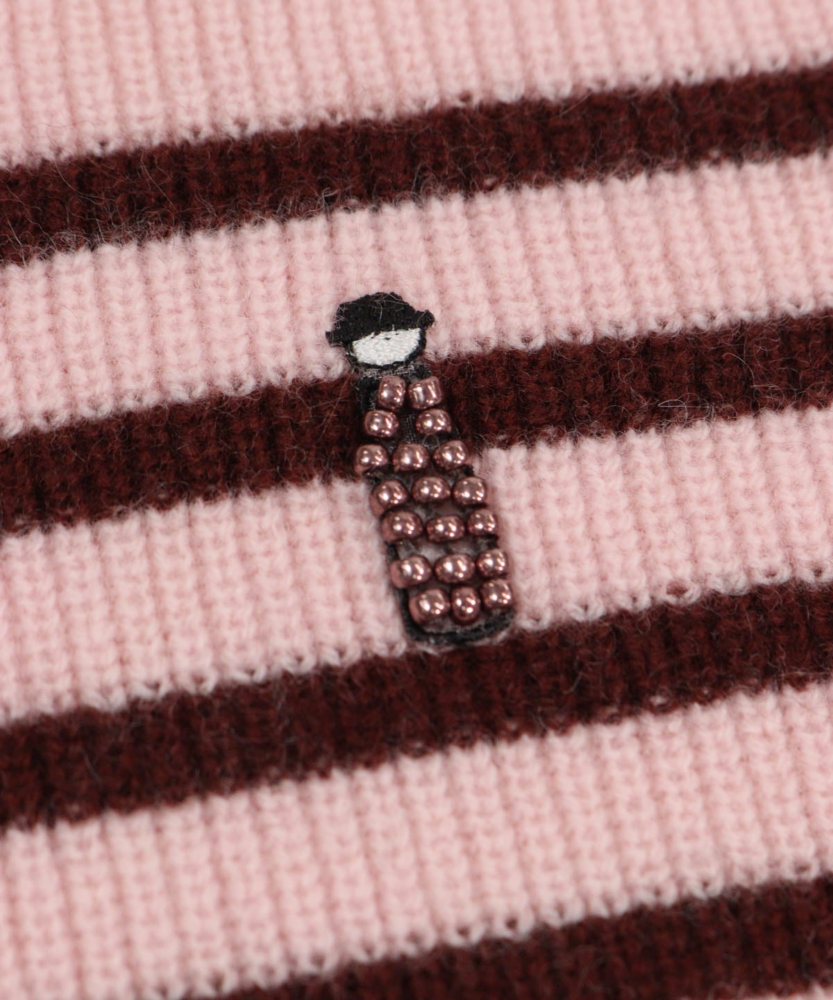 刺繍部分（ピンク）