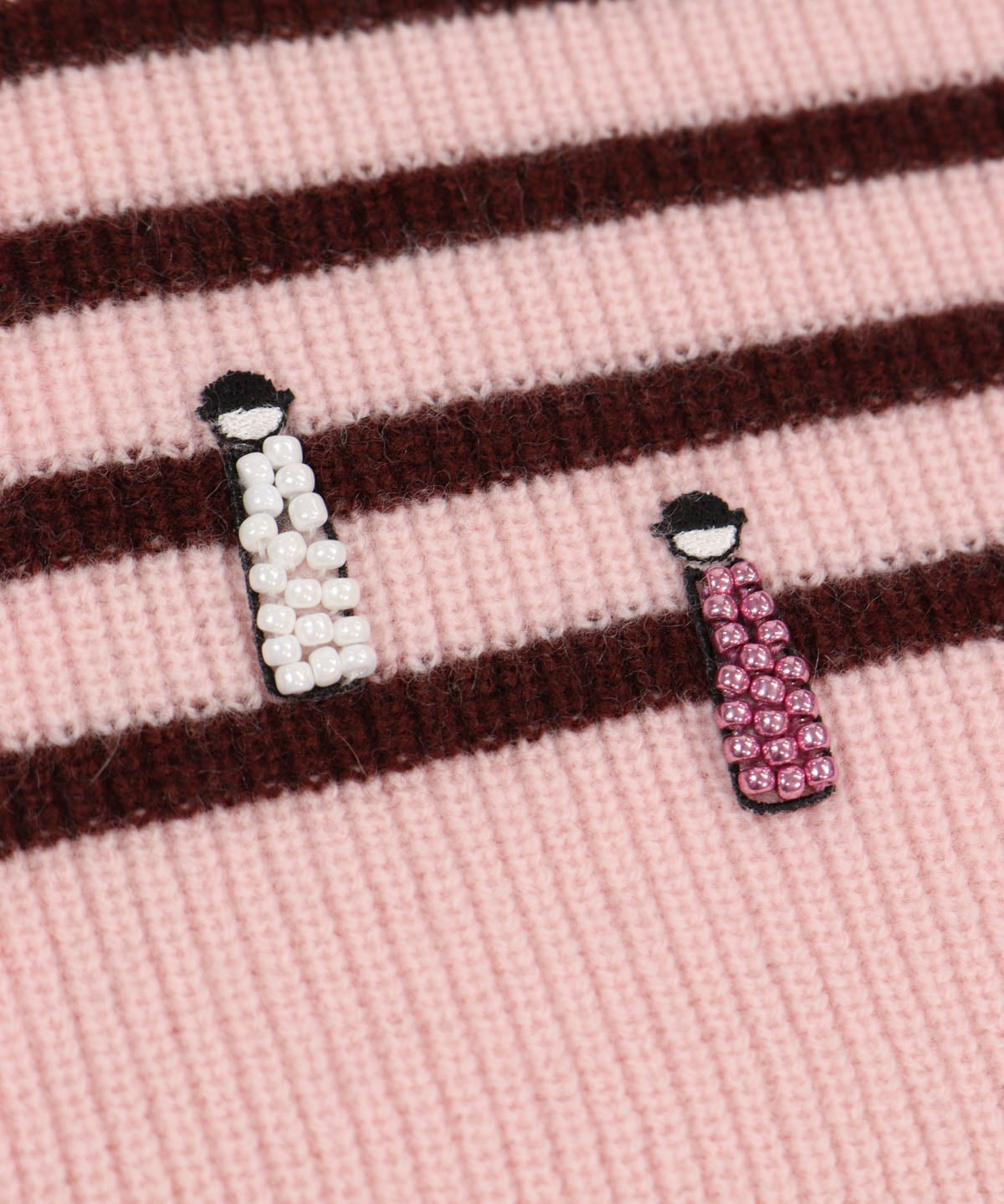 刺繍部分（ピンク）