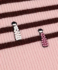 刺繍部分（ピンク）