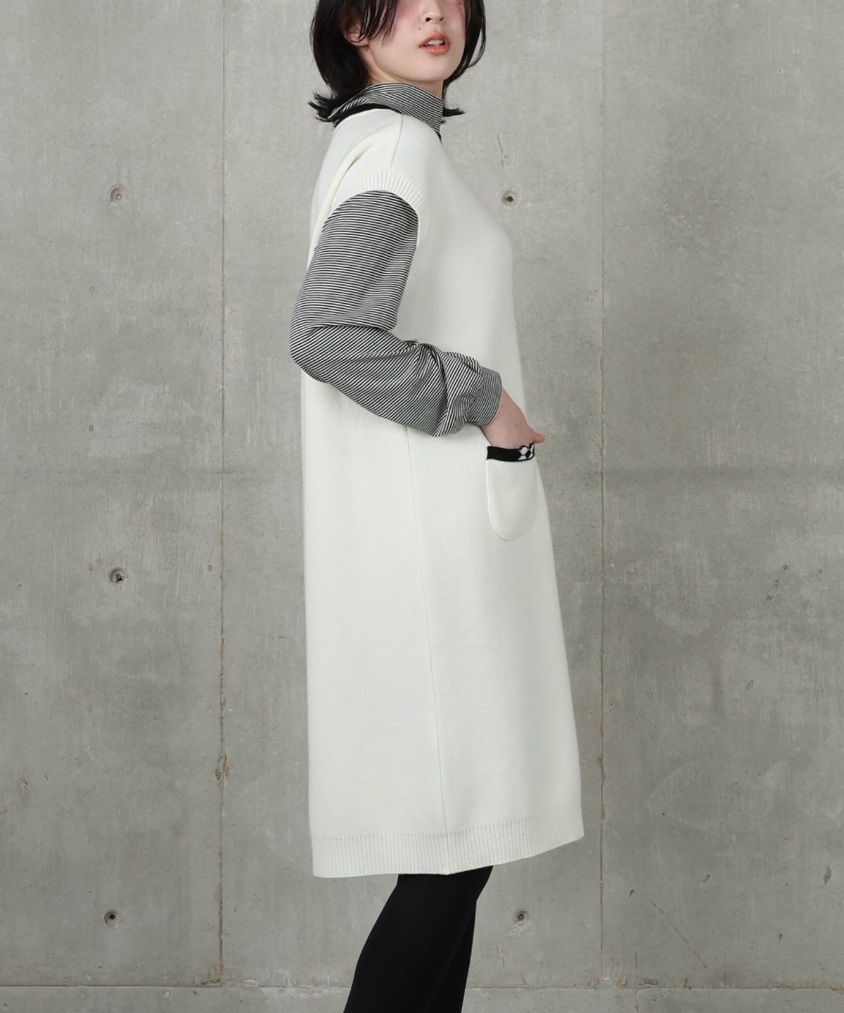 モデル着用画像(ホワイト)