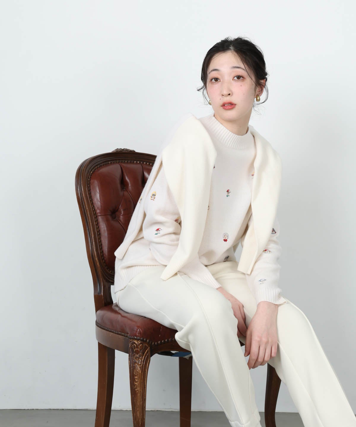 モデル着用画像(ホワイト)