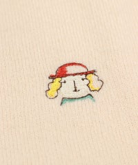 刺繡（ベージュ）