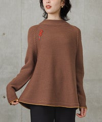 モデル着用画像（ブラウン)