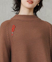 モデル着用画像（ブラウン)