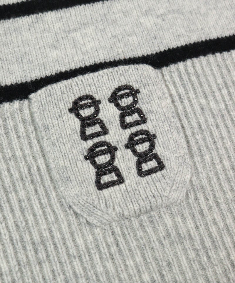 刺繡部分（ライトグレー）