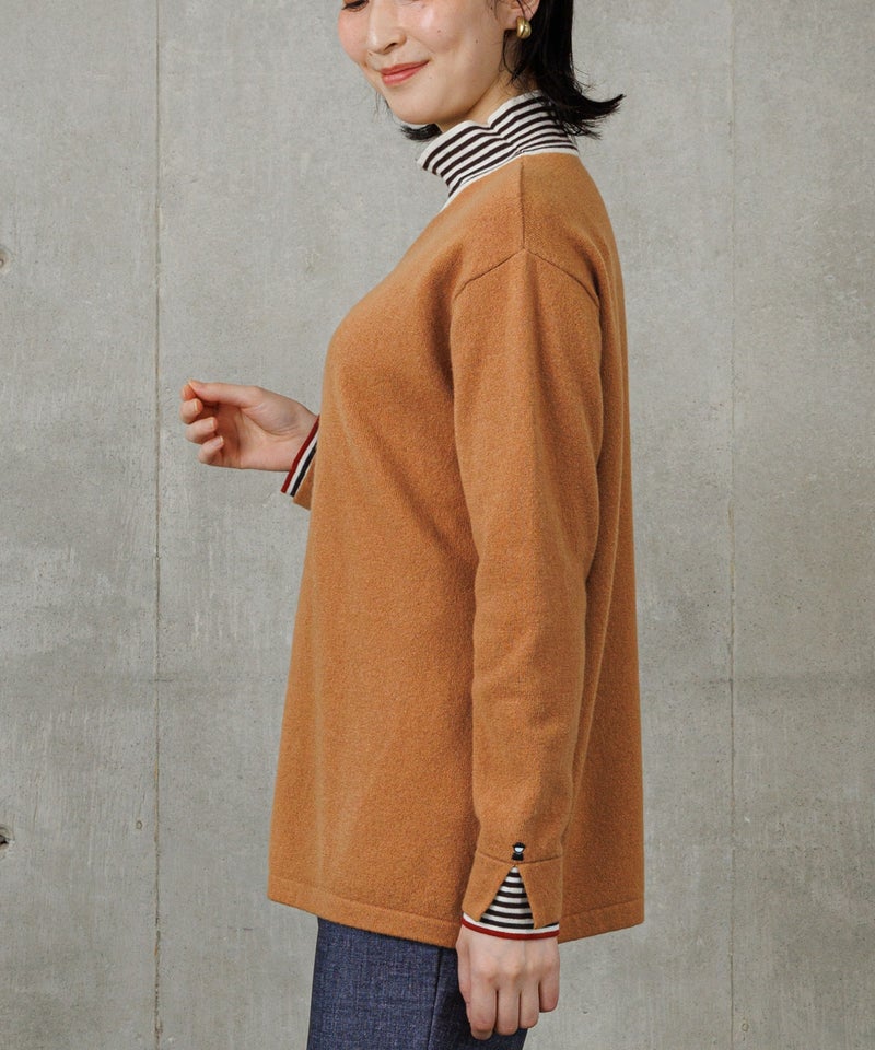 モデル着用画像(キャメル)