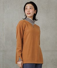モデル着用画像(キャメル)
