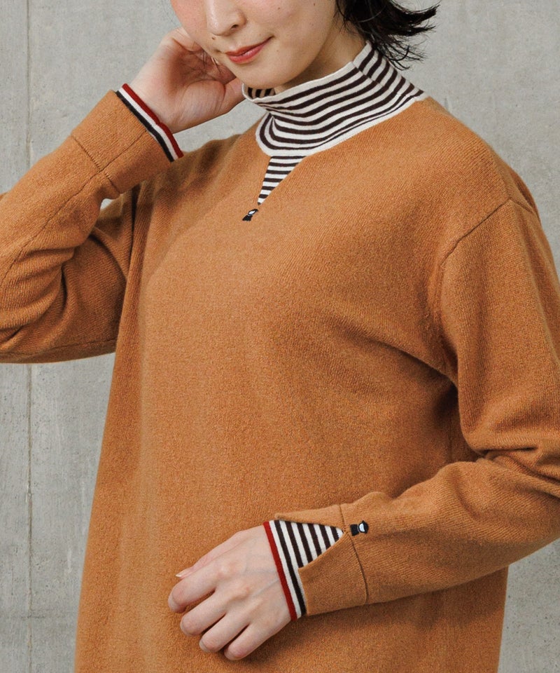 モデル着用画像(キャメル)