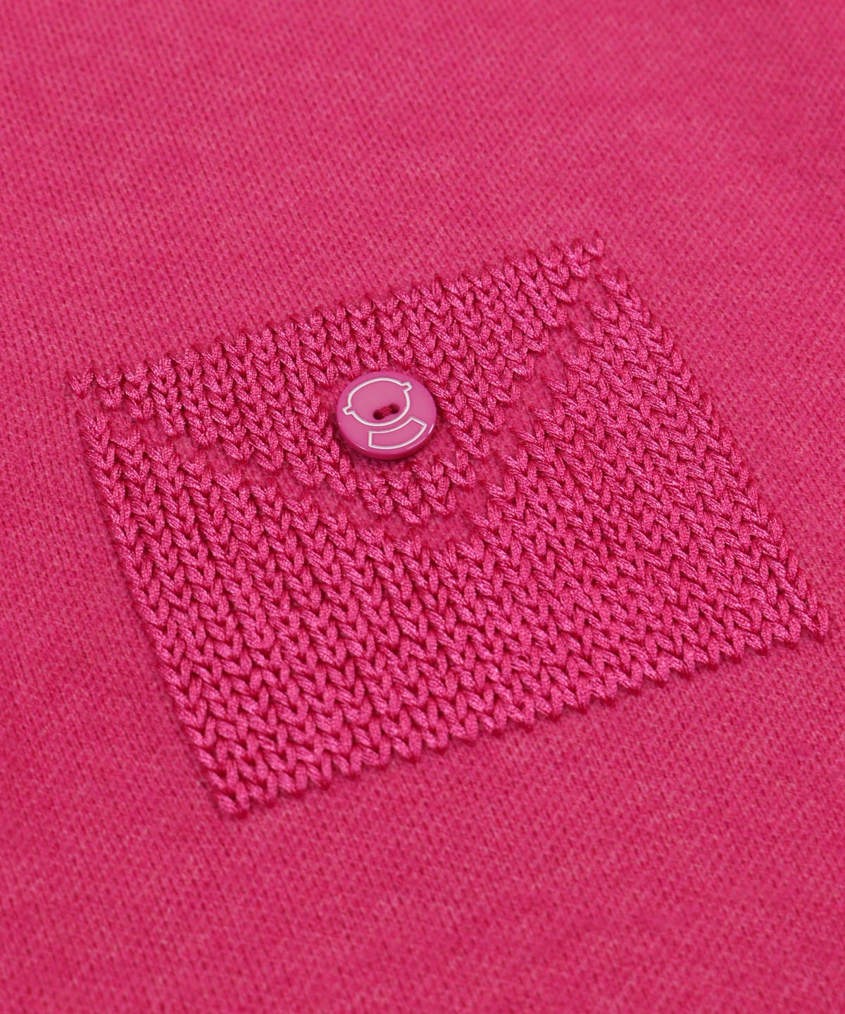 刺繍部分（ピンク）